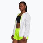 Női futódzseki Under Armour Phantom Windbreaker white/high-vis yellow/high-vis yellow