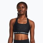Fitness melltartó Under Armour Crossback Mid Print black/castlerock/white