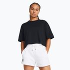 női edzőpóló Under Armour Campus Boxy Crop black/white