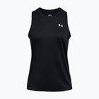 Női edző póló Under Armour Tech Tank Solid black/white