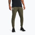 Férfi Under Armour Rival Terry Jogger nadrág marine green/onyx white színben