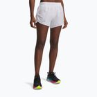 Női futóshort Under Armour Fly By 3" white/white/black