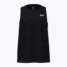 Női edző póló Under Armour Tech Tank Twist black/white