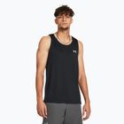 Under Armour Launch Singlet fekete/fényvisszaverő férfi futó tréning felső