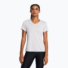 Női edzőpóló Under Armour Tech V-Twist halo szürke/fehér