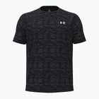 Férfi edzőpóló Under Armour Tech Textured black/white