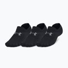 edzőzokni  Under Armour Essential Ultra Low Tab 3P black/black/castlerock