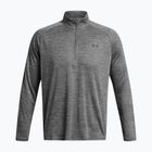 Férfi pulóver Under Armour Tech Textured 1/2 Zip LS castlerock/black