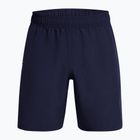 Férfi edző rövidnadrág Under Armour Tech Woven Wordmark midnight navy/white