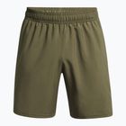 Férfi edző rövidnadrág Under Armour Tech Woven Wordmark marine od green/black