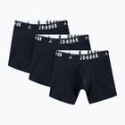 Férfi boxer nadrág  Jordan JHM Flight Cotton Core 3 pairs black