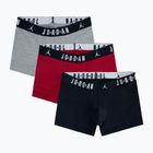 Férfi boxeralsó Nike Jrdan JHM Flight Cotton Trunk 3 pairs gym red/black