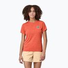 Női Patagonia Cap Cool Daily Graphic Shirt egyszínű fitz/pimento piros x-dye