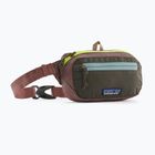 Patagonia Ultralight Black Hole Mini Hip Pack 1 l patchwork/fenyő tű zöld vesetáska