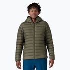 Férfi pehelykabát Patagonia Down Sweater Hoody pine needle green