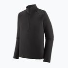 Férfi Termoaktiv pulóver Patagonia Capilene Termal Weight Zip Neck black