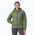 Női pehelykabát Patagonia Down Sweater Hoody terrain green