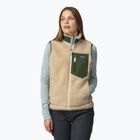 Női mellény Patagonia Classic Retro-X dark natural/torrey pine green