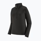 Női Termoaktiv pulóver Patagonia Capilene Termal Weight Zip Neck black