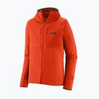 Férfi Patagonia R1 Thermal Full Zip Hoody trekking pulóver pollinator narancssárga