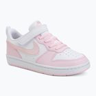 Gyerekcipők Nike Court Borough Low Recraft white/pink foam