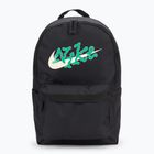 Nike Heritage 25 l fekete/stadion zöld hátizsák