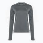 Női Nike Dri-Fit Crew-Neck hosszú ujjú futó füstszürke