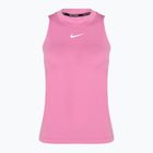 Női tenisz tank top Nike Court Dri-Fit Advantage Tank játékos rózsaszín/fehér