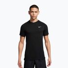 Férfi edzőpóló Nike Flex Rep Dri-Fit fekete/fehér