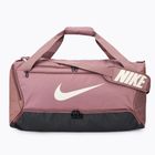 Nike Brasilia 9.5 60 l edzőtáska füstös lila/fekete/világos fakó barna