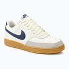 Férfi cipő Nike Court Vision Alacsony vitorla / gumi világosbarna / világos vasérc / éjfekete tengerészgyalogság
