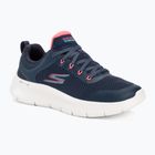 Női SKECHERS Go Walk Flex Caley navy/fehér/korall cipő