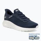 Férfi SKECHERS Slip-ins Bobs Squad Chaos Daily Hype navy cipő