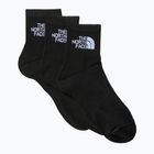 Trekking zokni The North Face Multi Sport Cush Quarter Sock 3 darab black