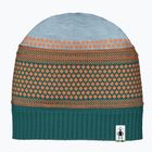 Téli sapka Smartwool Popcorn Cable Reversible emerald green