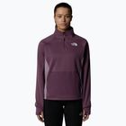 Női The North Face Mountain Athletics Fleece 1/4 Zip éjjeli lila/lila kréta melegítőfelső