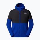 Férfi The North Face Glacier Heavyweight Full Zip HD pulóver kék/aszfalt szürke