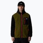 Férfi The North Face Yumiori Full Zip pulóver erdei olajzöld/ fekete