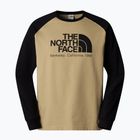 Férfi The North Face Heritage khaki kő/fekete hosszú ujjú ruha