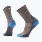 Smartwool Hike Light Cushion Crew zokni taupe-lagúna kék