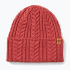 Női téli sapka Timberland Cable Beanie gránát rózsaszínű sapka