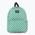 Gyerek városi hátizsák Vans Old Skool Grom Check 18 l verdant green