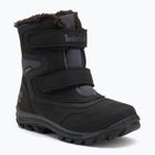 Gyerek hótaposó Timberland Chillberg 2-Strap Gore-Tex jet black