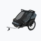 Thule Chariot Cab sötét pala dupla kerékpár utánfutó