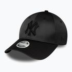 Női New Era Satin 9Forty New York Yankees baseball sapka fekete