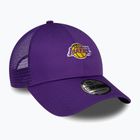 Férfi baseballsapka New Era Home Field 9Forty Trucker Los Angeles Lakers purple