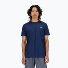 Férfi New Balance Run SS póló tengerészkék