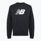 Férfi pulóver New Balance Sport Core Brushed Crew black/white