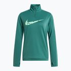 Női Nike Swoosh Dri-FIT 1/4-Zip Mid futópulóver bicoastal/vapor zöld