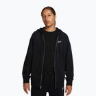 Férfi cipzáras kapucnis pulóver Nike Club FZ Hoodie black/black/white